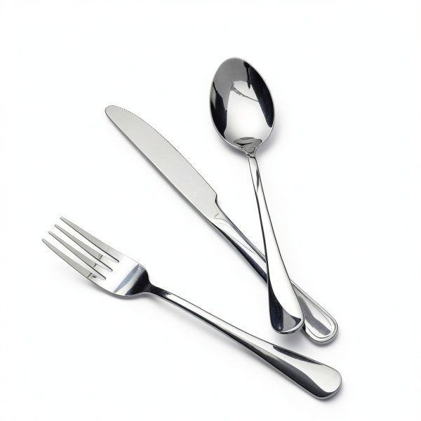 Astercook 24-Piece Black Silverware Set Flatware with Steak Knives-2
