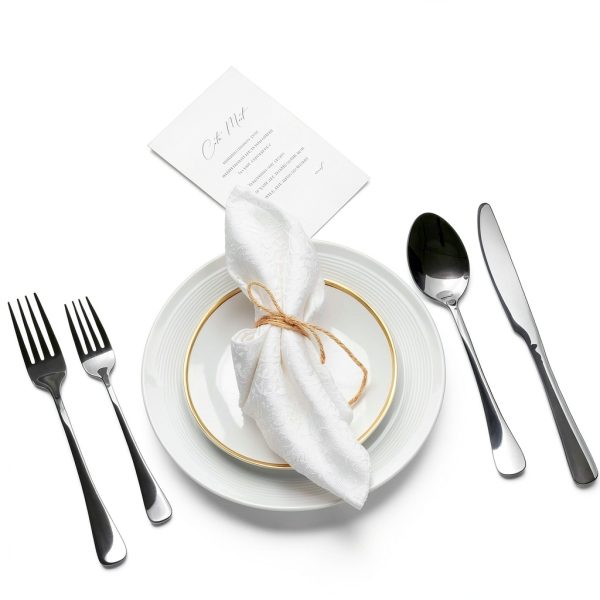 Astercook 24-Piece Black Silverware Set Flatware with Steak Knives-5