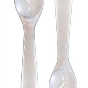 Caviar Spoon 2-Piece Mother of Pearl Set by Patelai 9cm 3.54in-0