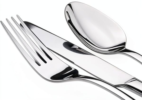 Silverware Set 40 Piece Heavy Duty Stainless Steel Flatware STILLOYE-1