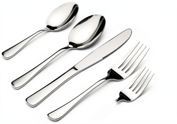 Silverware Set 40 Piece Heavy Duty Stainless Steel Flatware STILLOYE-0